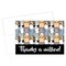 Great Papers! Thanks a Million Cats Thank You Note Card and White Envelope, 4.875" x 3.375", 24 count